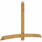 Ekena Millwork Bellingham Rough Sawn Timber Gable Bracket, Western Red Cedar, 108"W x 68"H x 2"D x 6"F, 15/12 Pitch GBW108X68X0206BEL00RWR - alternate 3